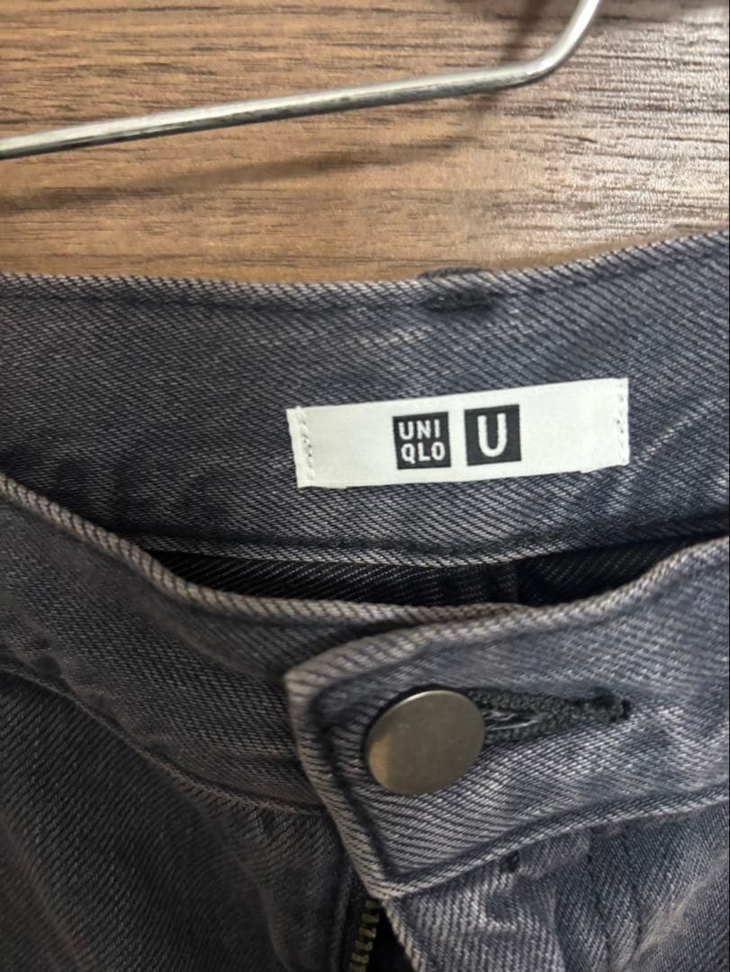 未使用25aw UNIQLO U オーバーサイズカラーデニム　セットアップ
