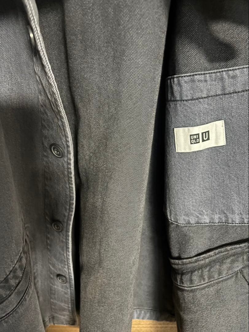 未使用25aw UNIQLO U オーバーサイズカラーデニム　セットアップ
