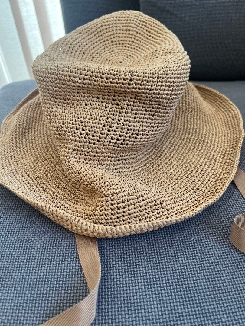 美品ORIÉNT MILLINERY Basic Designクロッシェハット