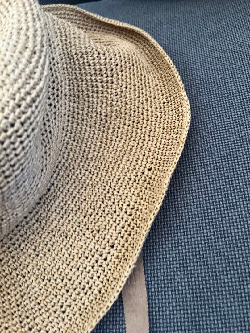 美品ORIÉNT MILLINERY Basic Designクロッシェハット