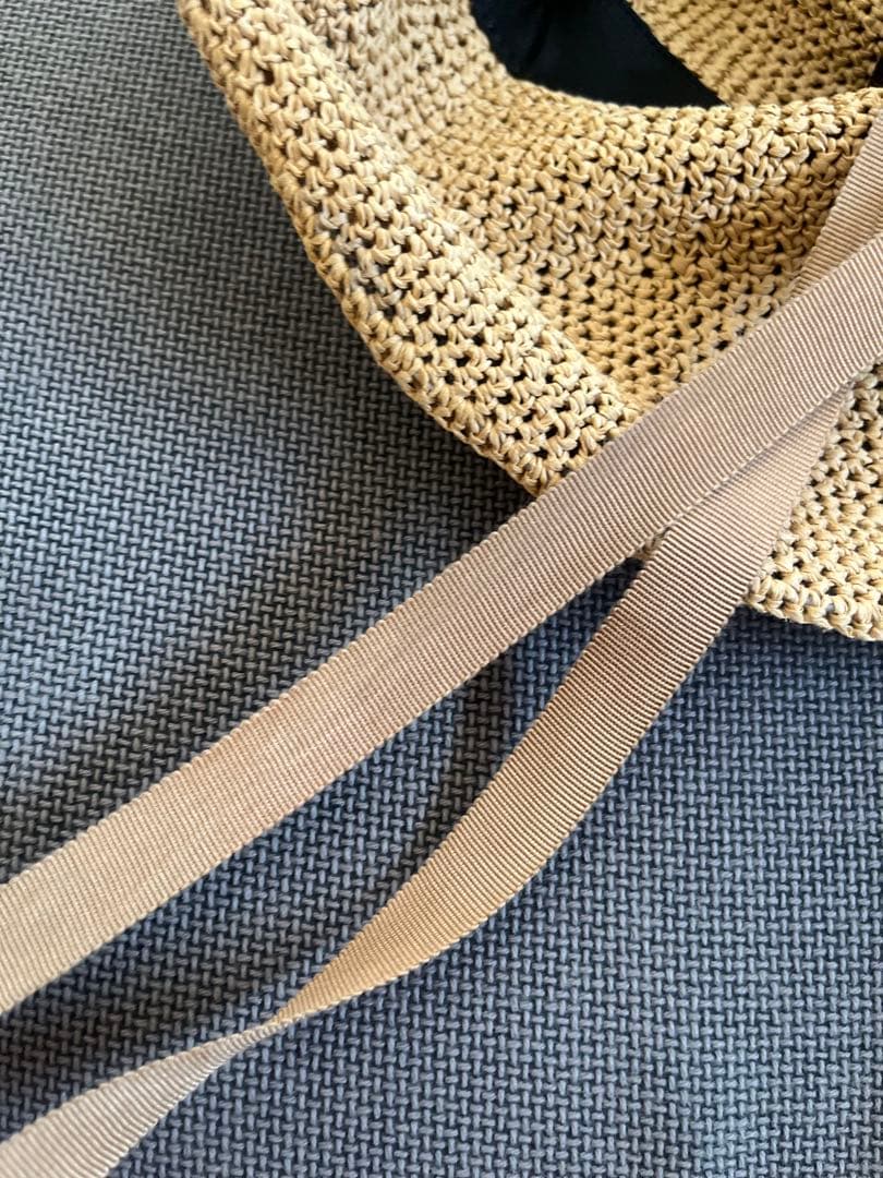 美品ORIÉNT MILLINERY Basic Designクロッシェハット