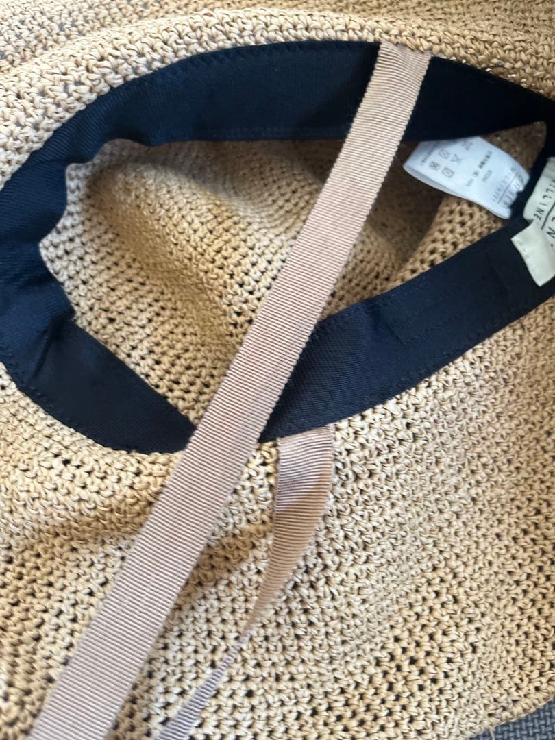 美品ORIÉNT MILLINERY Basic Designクロッシェハット