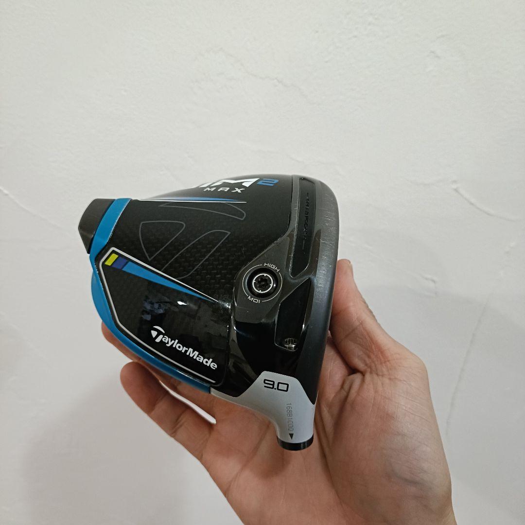 TaylorMade SIM2 MAX ドライバー 9.0度　ヘッドカバー付き