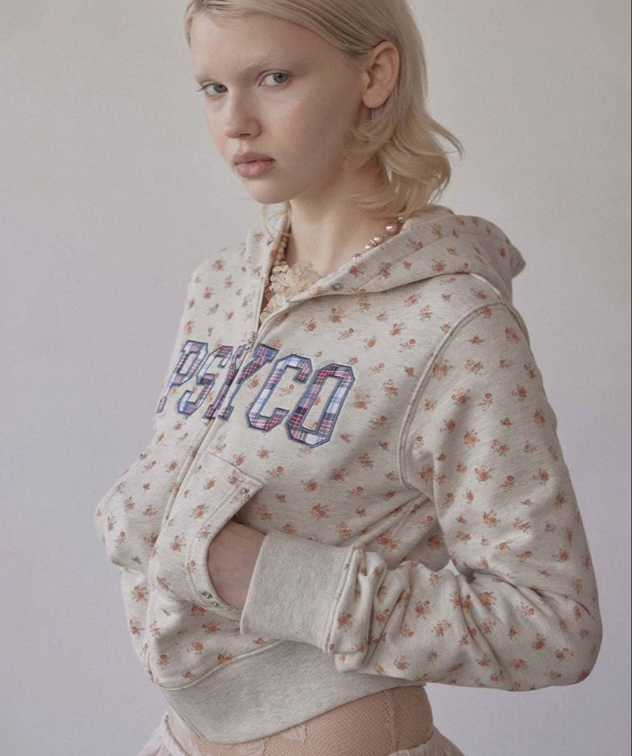 トップス SCULPTOR Cottage Zip-Up Hoodie