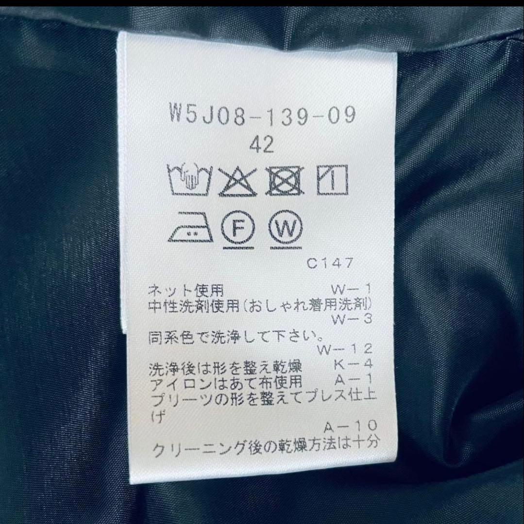 定価7.5万✨極美品トゥービーシック ラッセルレースワンピース プリーツ 黒 L
