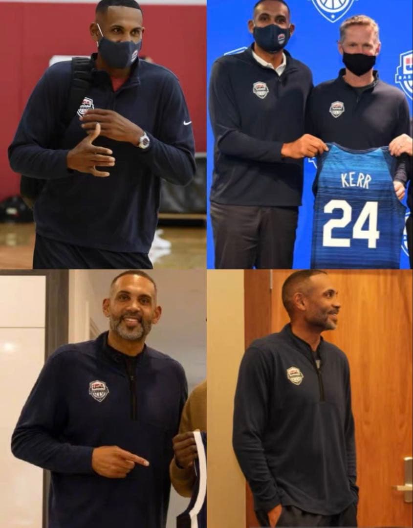 ナイキUSA代表NBA選手・コーチ支給品ジップクォーター Mサイズ