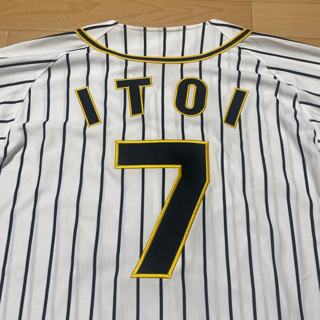 阪神タイガース レプリカユニフォーム 糸井嘉男 7番 サイズO ミズノ 美品