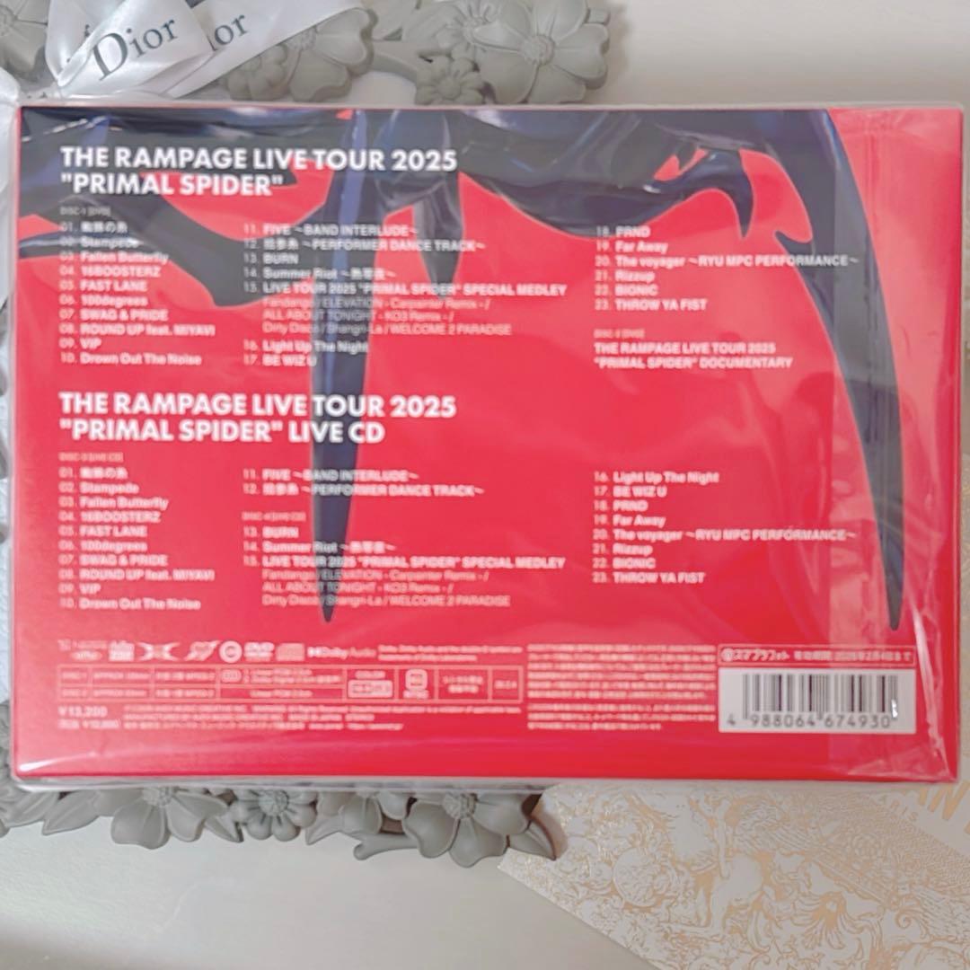 【即購入〇】RAMPAGE PRIMAL SPIDER DVD&CD