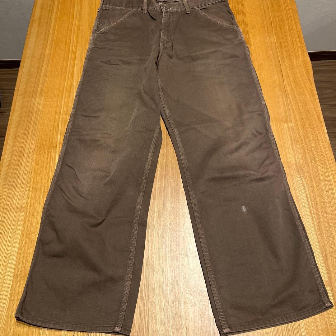 Carhartt ワークパンツ ペインターパンツ　サイズ32 ブラウン