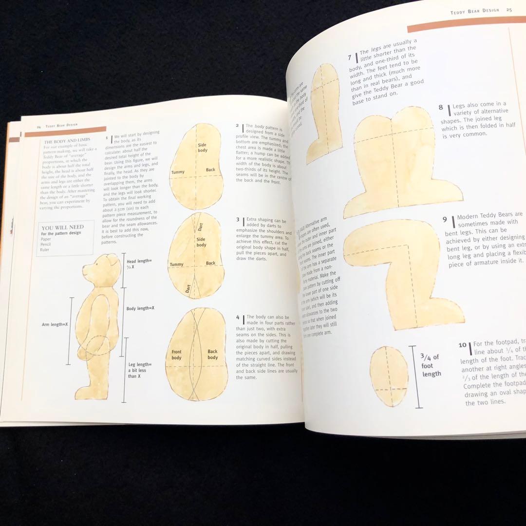 テディベアの作り方 技法書「Bear Making」