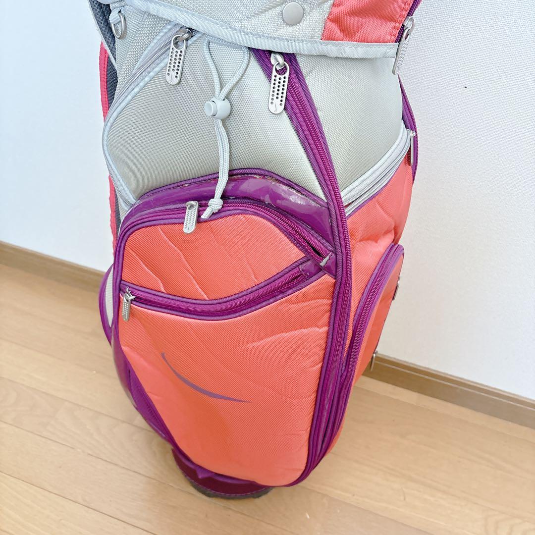 K470 NIKE レディースキャディバッグ ピンク系