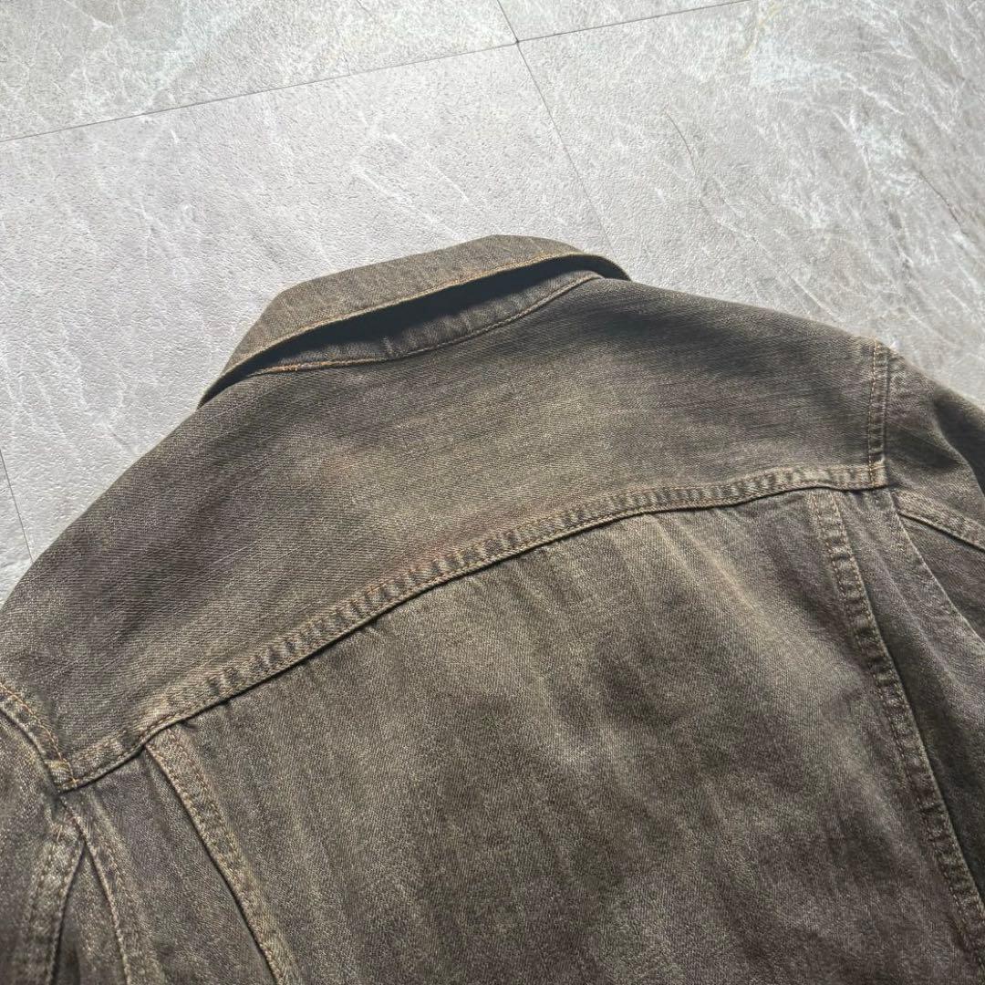 ジャケット・アウター tornado mart black denim jacket y2k