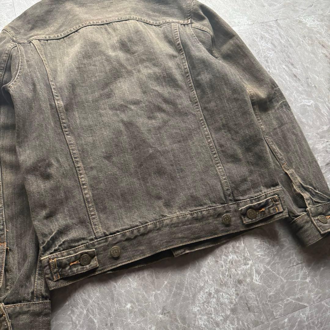 ジャケット・アウター tornado mart black denim jacket y2k