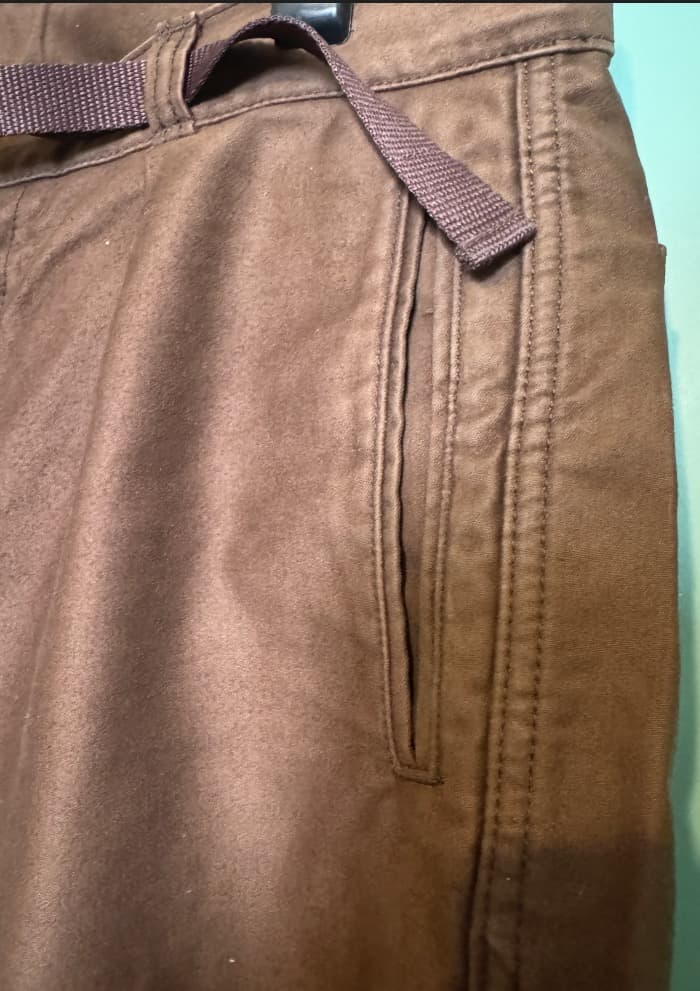 ノースフェイスパープルレーベル モールスキン ワイド パンツ