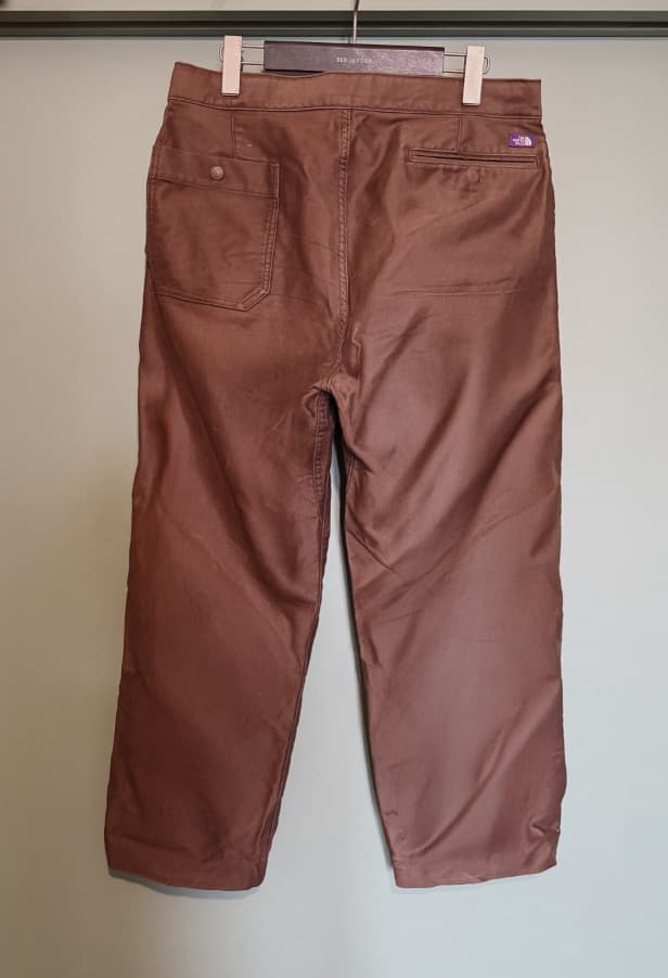 ノースフェイスパープルレーベル モールスキン ワイド パンツ