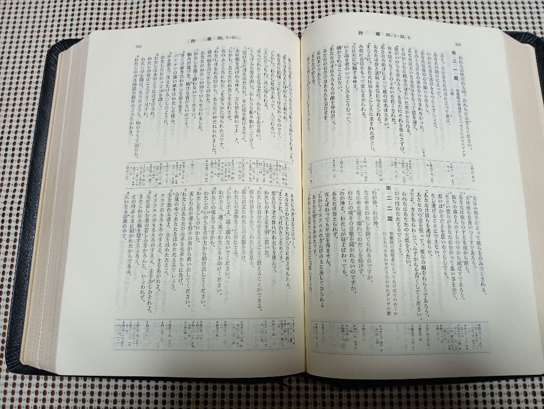 ■ 口語訳大型引照つき聖書・折革装・三方金　JCO59S　日本聖書協会