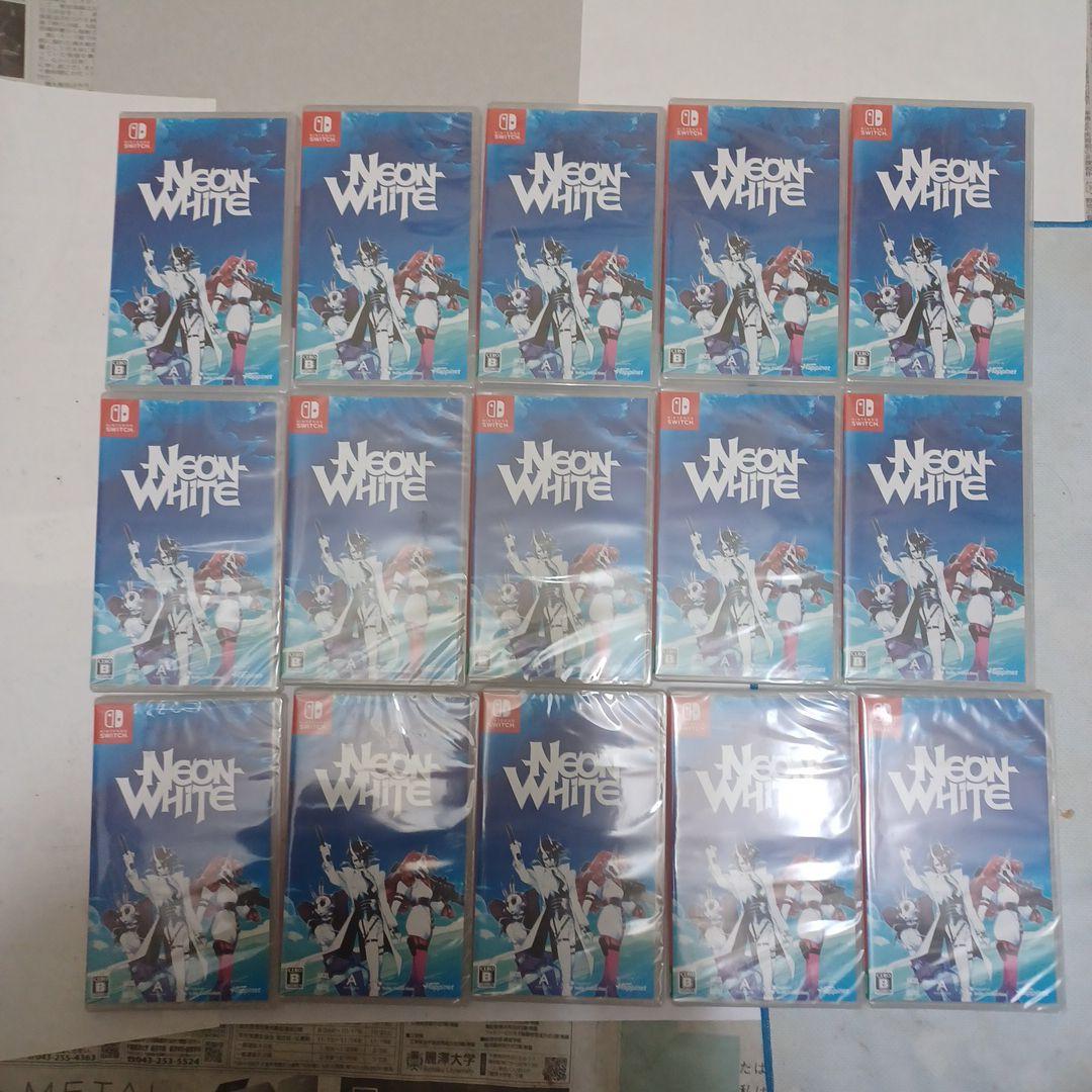 Neon White Nintendo Switch 15個セット新品未開封