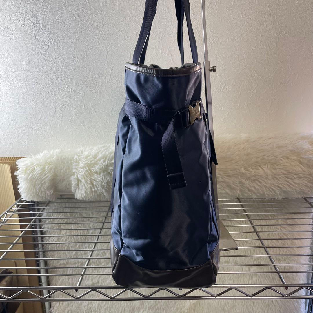 PORTER ポーター サックスバー トートバッグ A4収納 ストーム　ネイビー