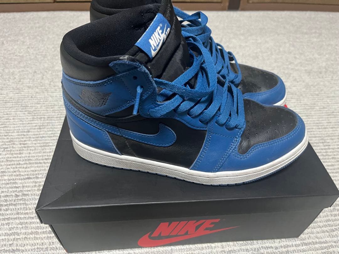 シューズ(男性用) AirJordan1 RetroHighOG DarkMarinaBlue