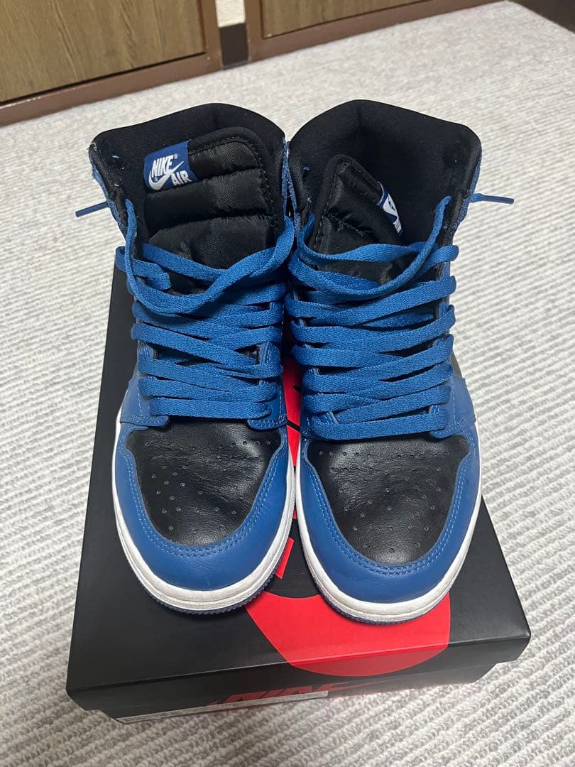 シューズ(男性用) AirJordan1 RetroHighOG DarkMarinaBlue