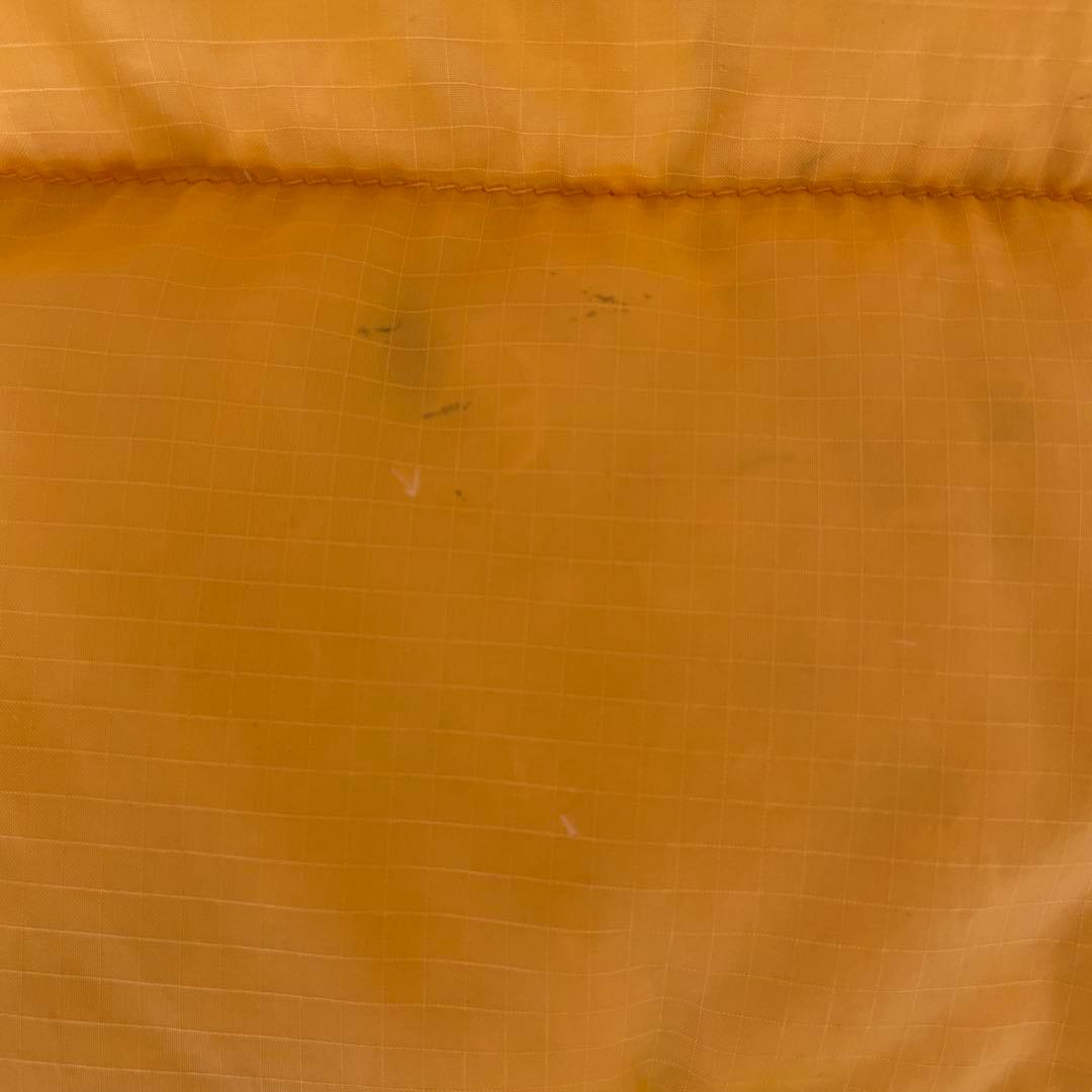 THE NORTH FACE ノースフェイス 茶タグ ダウンベスト イエロー S