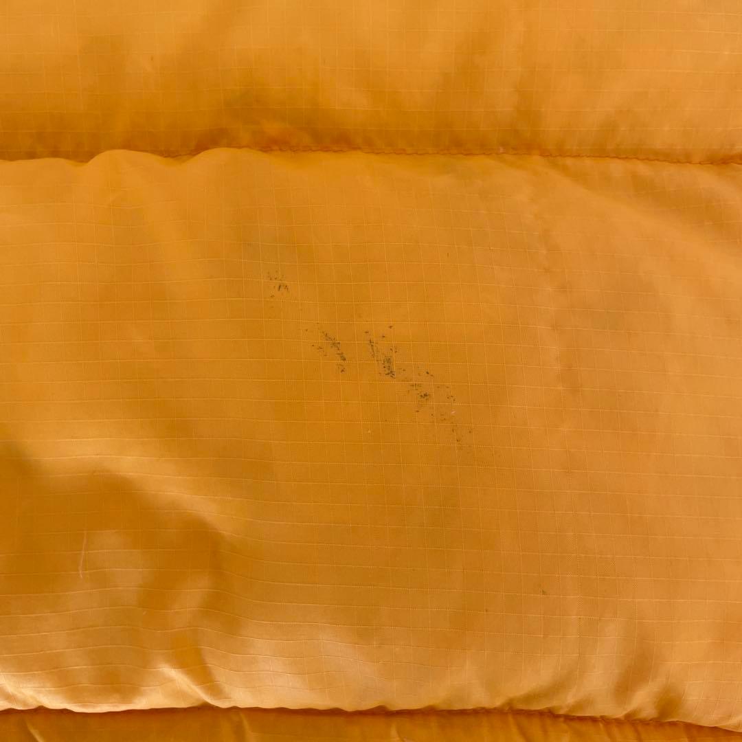 THE NORTH FACE ノースフェイス 茶タグ ダウンベスト イエロー S