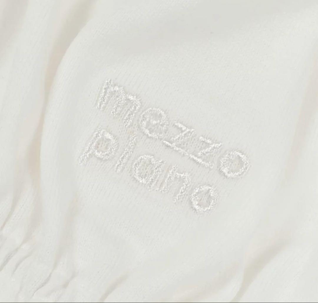 メゾピアノ ウサギマスコットつきセーラー 衿Tシャツ＆ショートパンツセット