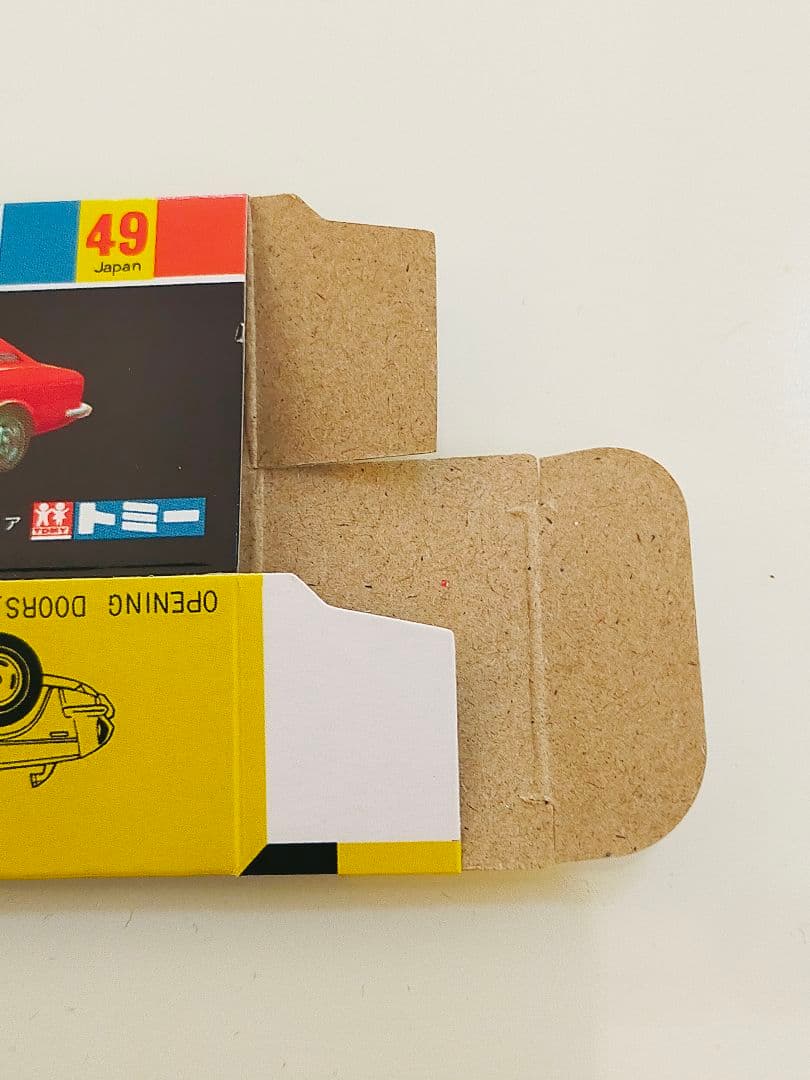 c*d様 空箱 トミカ No.49 ホンダ クーペ9 サーフィン キャリア 黒箱