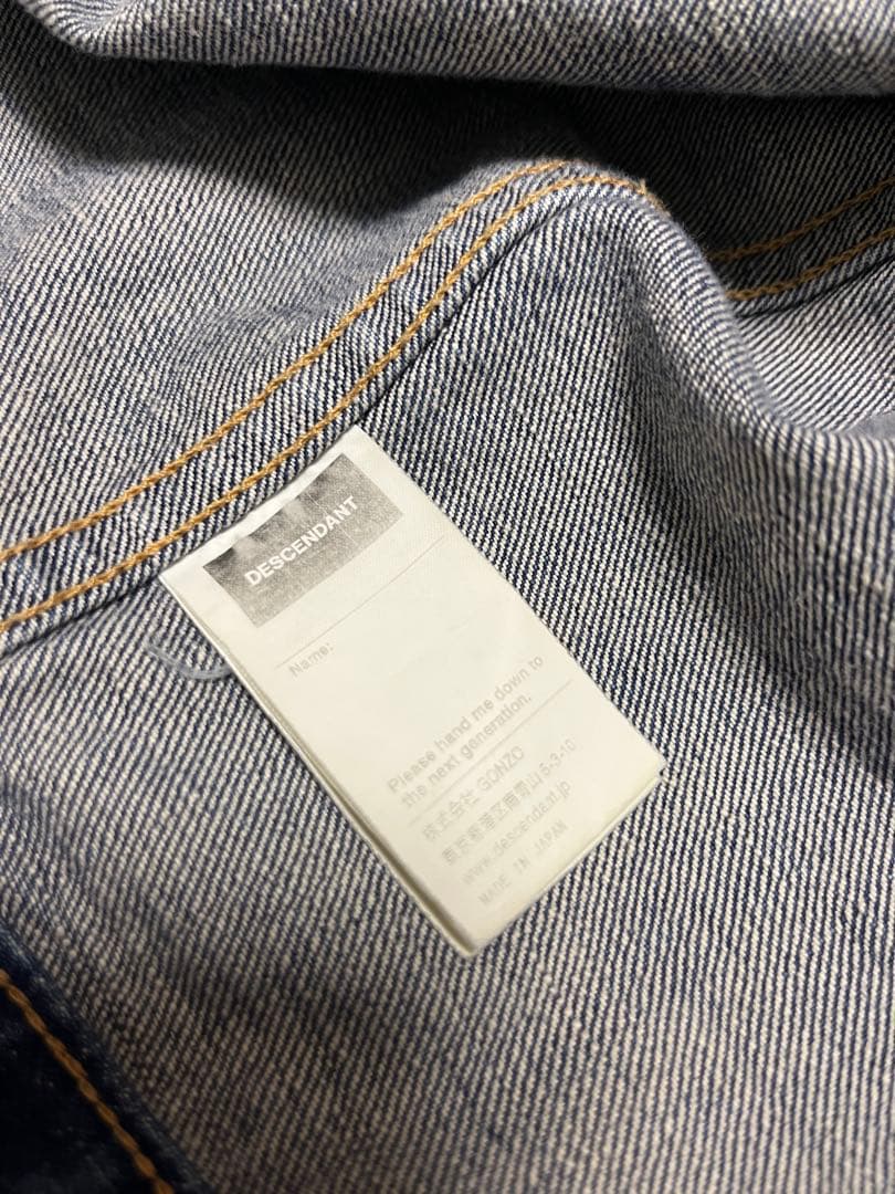 サイズ3 DESCENDANT DIGGER DENIM JACKET