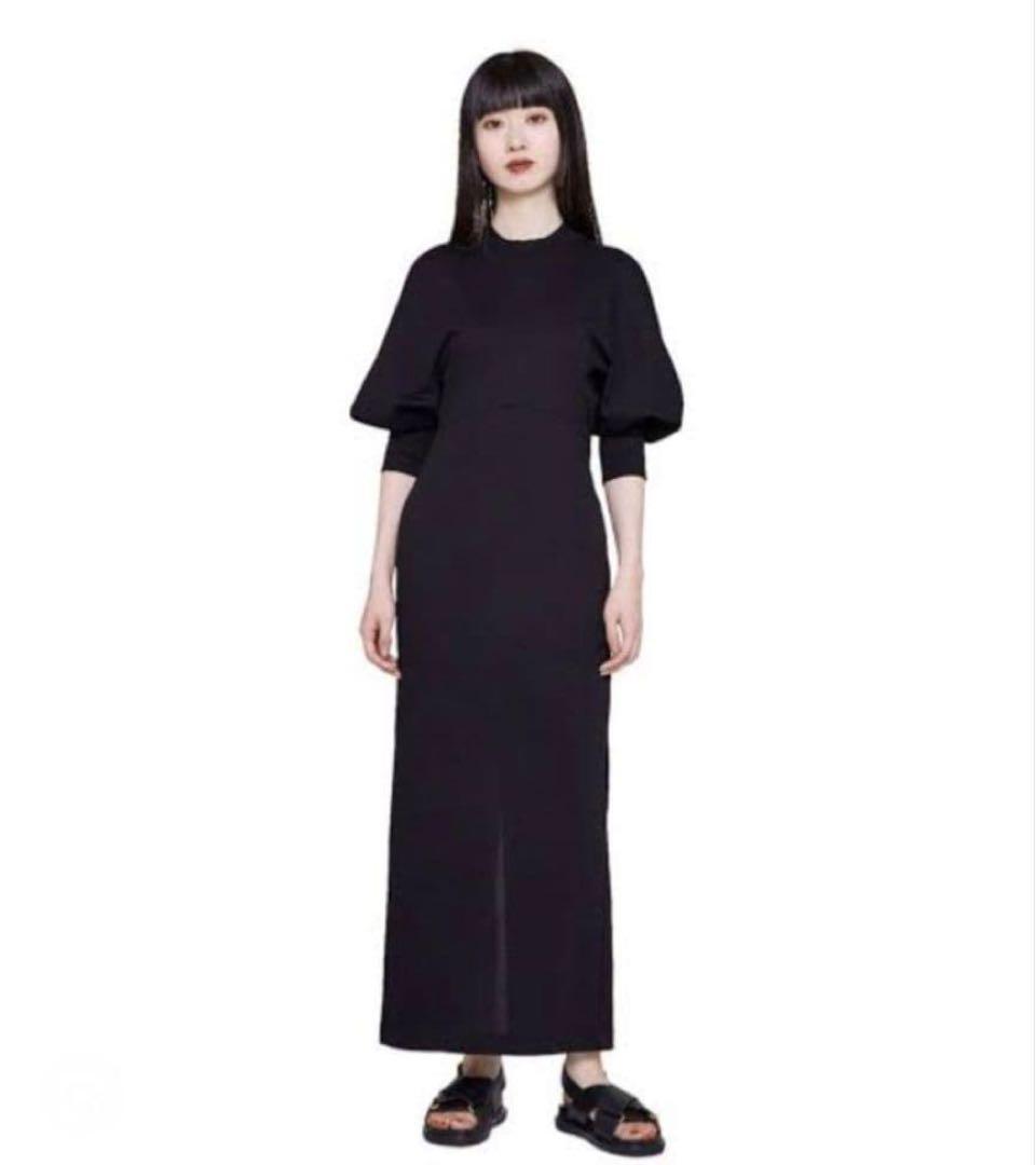 ワンピース Mame Kurogouchi cotton jersey dress