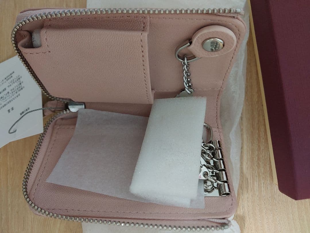 スマートキーケース　リトルミィ　ムーミン　 刺繍 　perche（ペルケ）