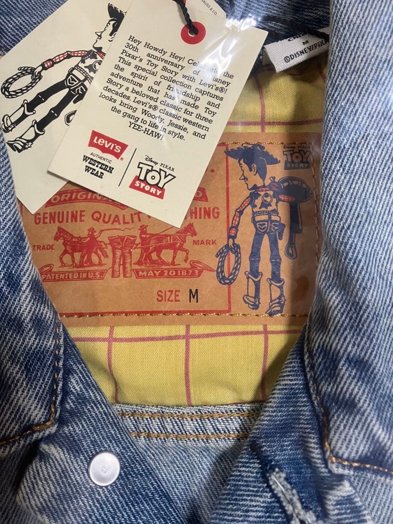 LEVI'S x Toy Story Trucker トイ・ストーリー サイズM