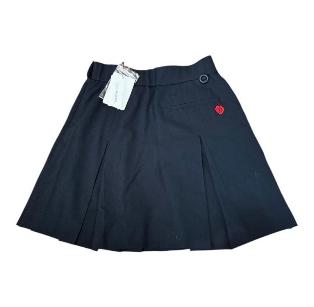 パーリーゲイツ メゾンロゴシリーズ プリーツスカート 0 未使用