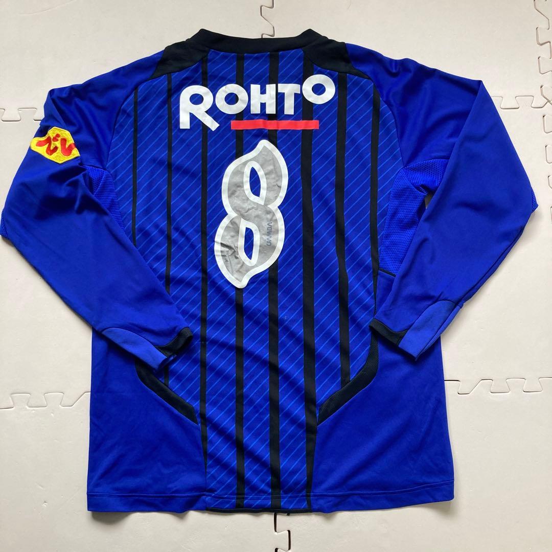 GAMBA OSAKA　ガンバ大阪　ユニフォーム　長袖　刺繍　2009-2010