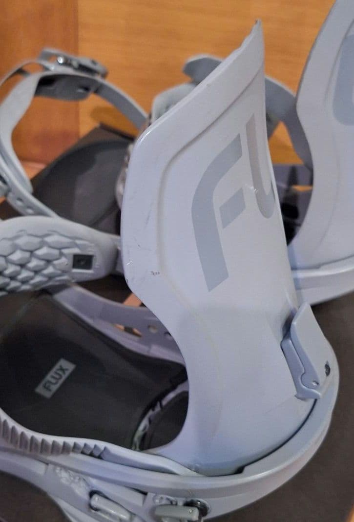 FLUX XF グレー スノーボードビンディング M