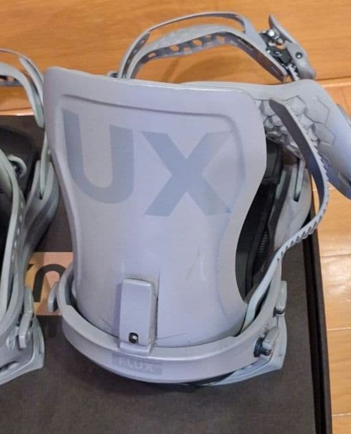 FLUX XF グレー スノーボードビンディング M