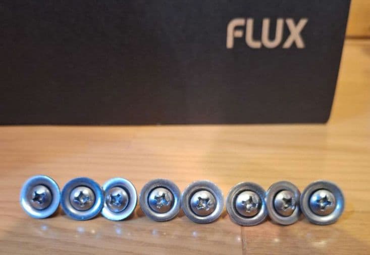 FLUX XF グレー スノーボードビンディング M