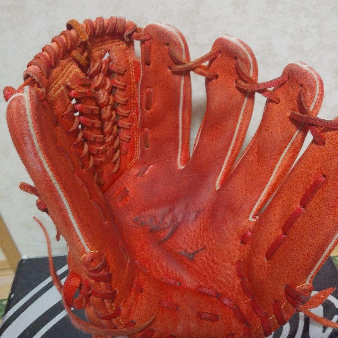Mizuno SELECT9 軟式グローブ オレンジ