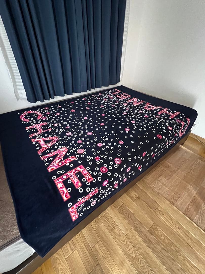CHANEL シャネル ロゴ ビーチタオル ソファーカバー 140x170cm
