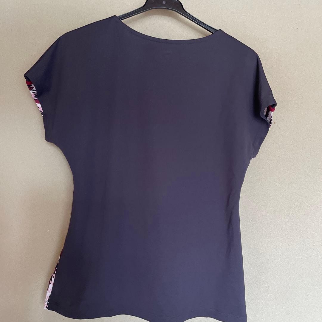 FILA ハウンドトゥース Tシャツスコートセットアップ秋カラー