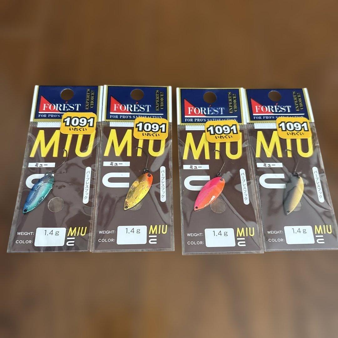 FOREST MIU 10個ファクター8個セット新品未使用