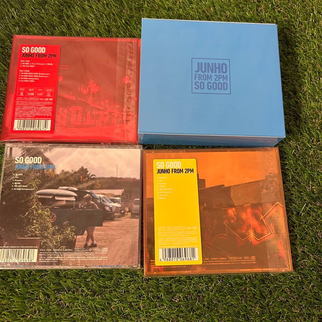 JUNHO FROM 2PM SO GOOD 3形態限定 BOX ジュノ