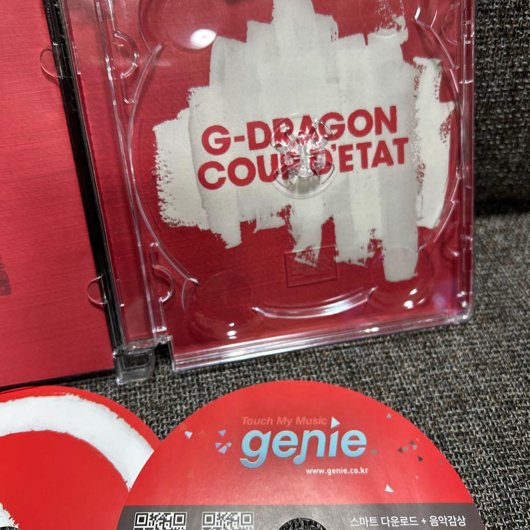帯付き　G-DRAGON COUP D'ETAT（韓国盤）RED Ver　CD