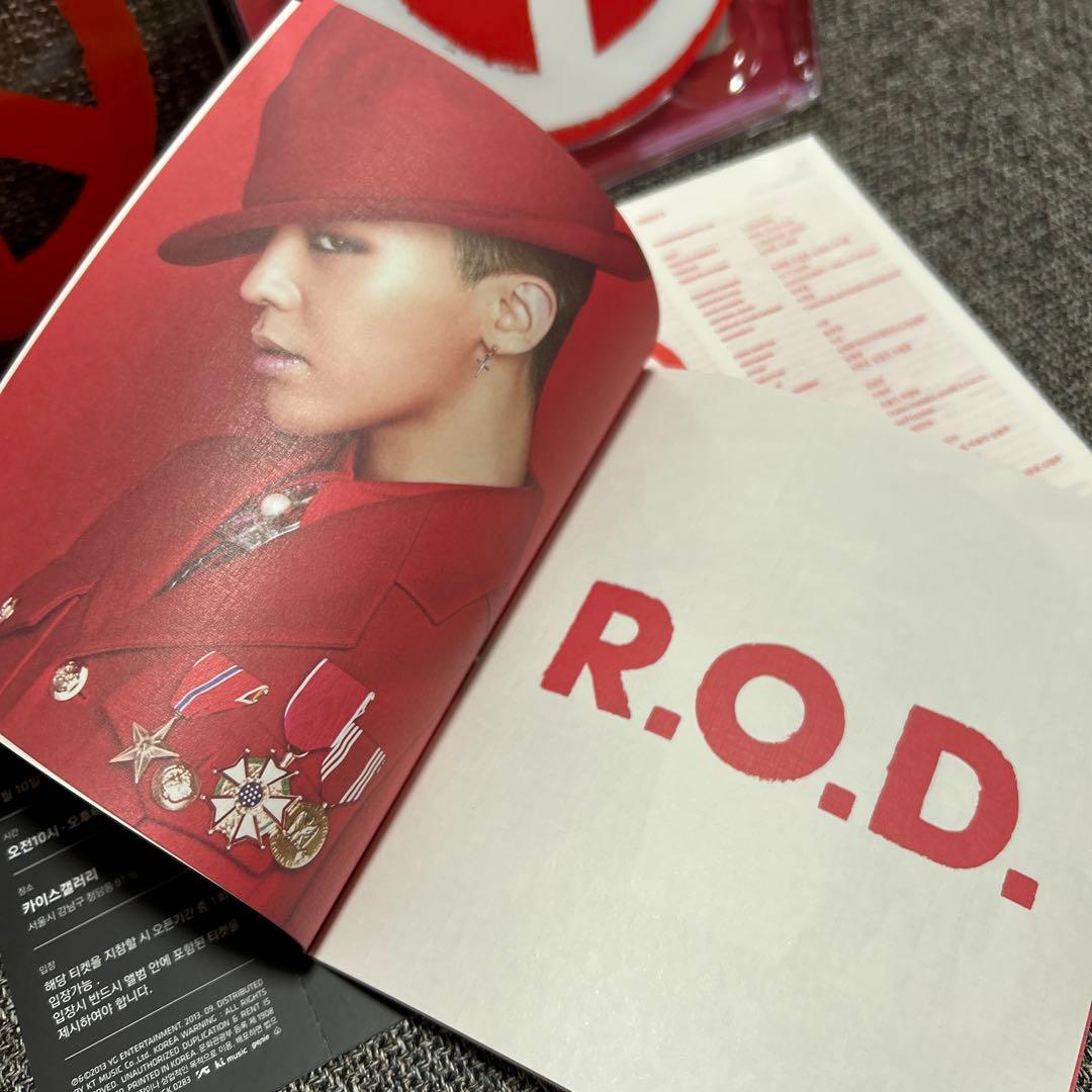 帯付き　G-DRAGON COUP D'ETAT（韓国盤）RED Ver　CD