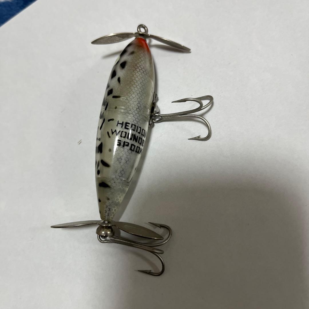 ルアー・フライ heddon wounded spook WCDS