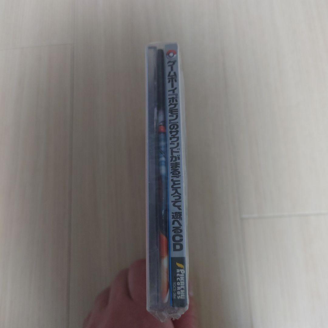 新品未開封　ゲームボーイポケモンのサウンドがまるごと入って遊べるCD　激レア希少
