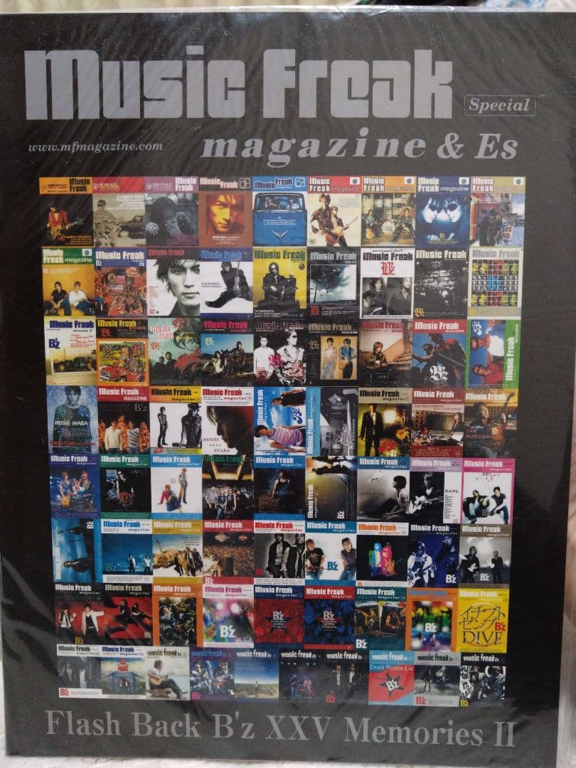 アート・デザイン・音楽 Music Freak magazine  B'z  I & II