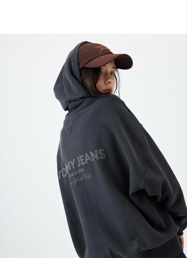 値下げ中⭐︎ JEANS ダークグレー パーカー