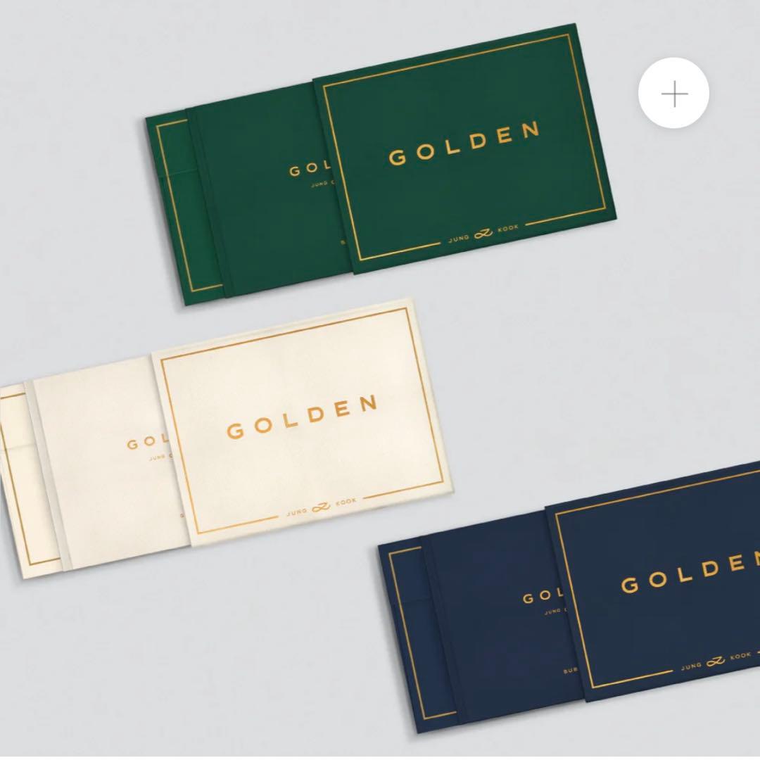 【新品未開封・特典付き】golden ジョングク　アルバム　3形態セット