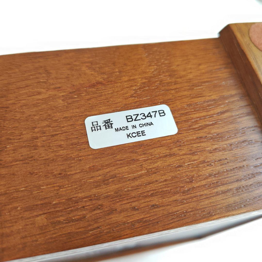 新品未使用 SEIKO セイコー 木枠置き時計 ザナショナルトラストBZ347B